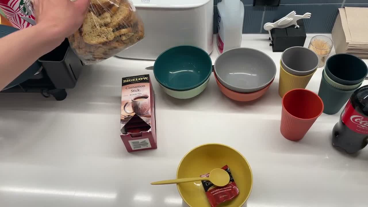 Egocentric breakfast-preparation observation
